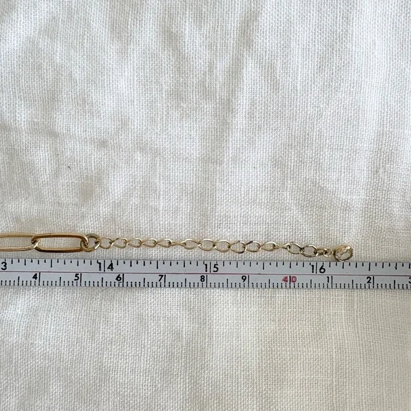 “L” Gold Initial Necklace Set - Picture 6 of 6